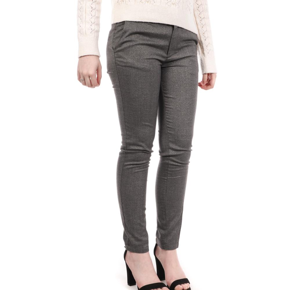 Pantalón Teddy Smith City Winter Gris Mujer barato