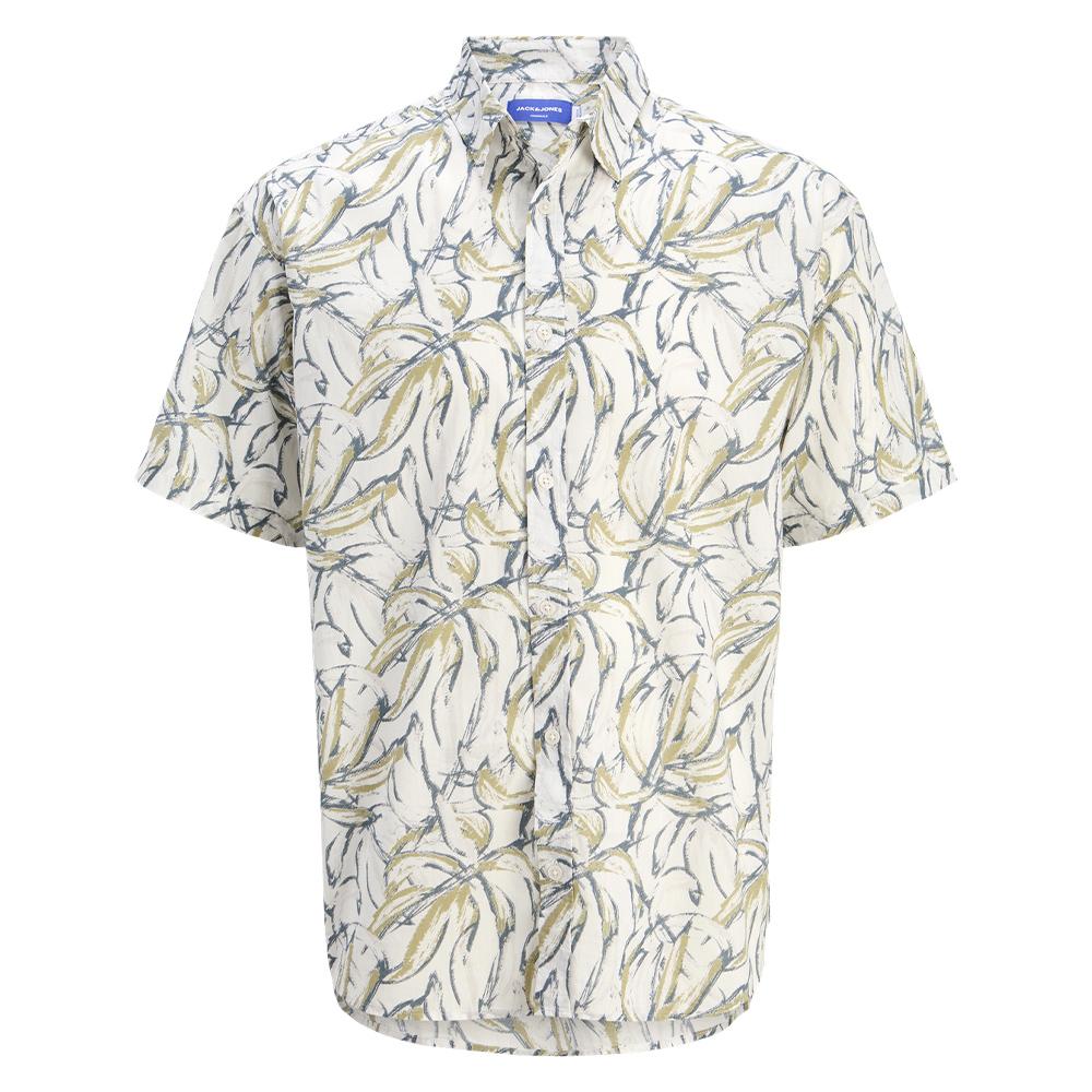 Jack & Jones Joshua White/Green/Blue Boy's Shirt Photo of the Espace des Marques %store% store - view of %key%