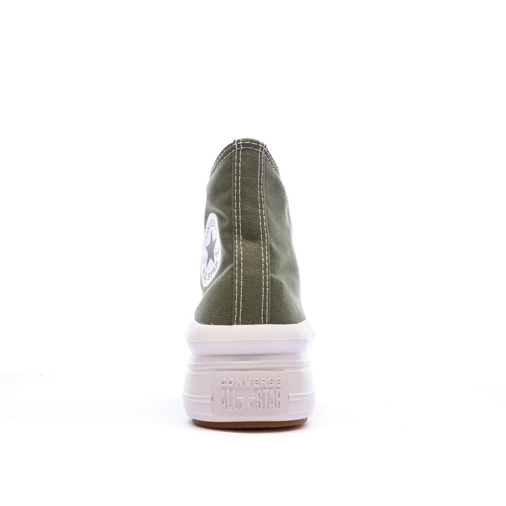 Sneakers Khaki Frau Converse Chuck Taylor All Star Move Ansicht 3