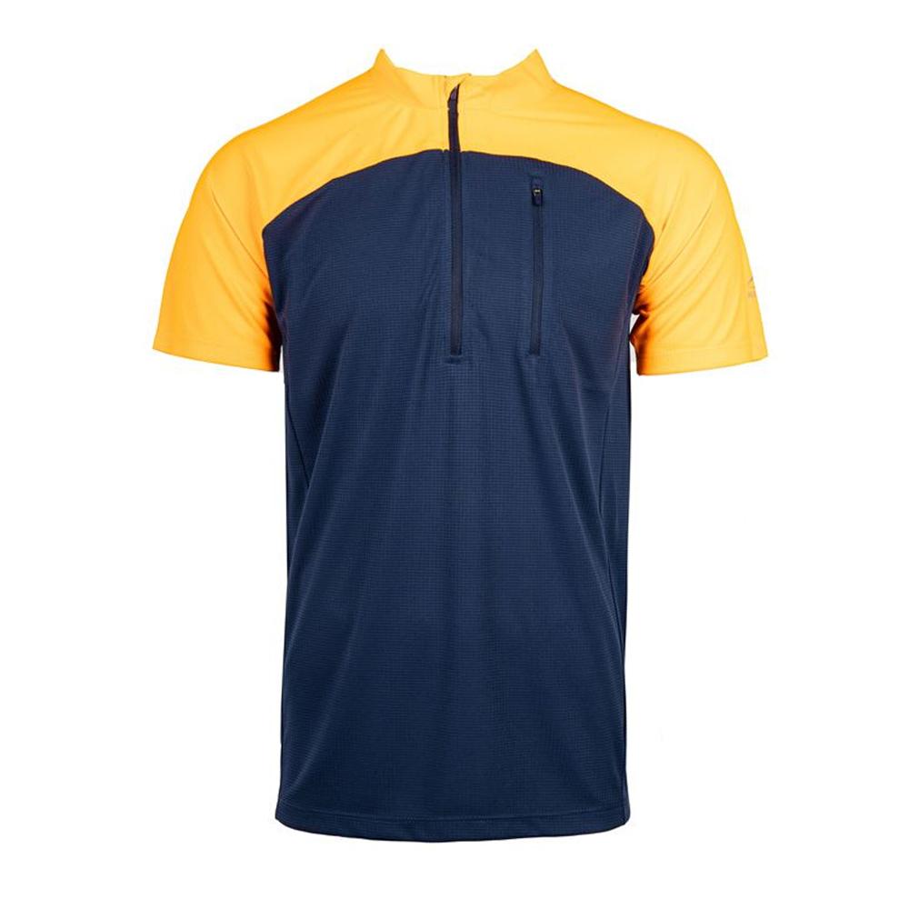 Camiseta hombre azul/naranja Best Mountain RANDO 100 barato