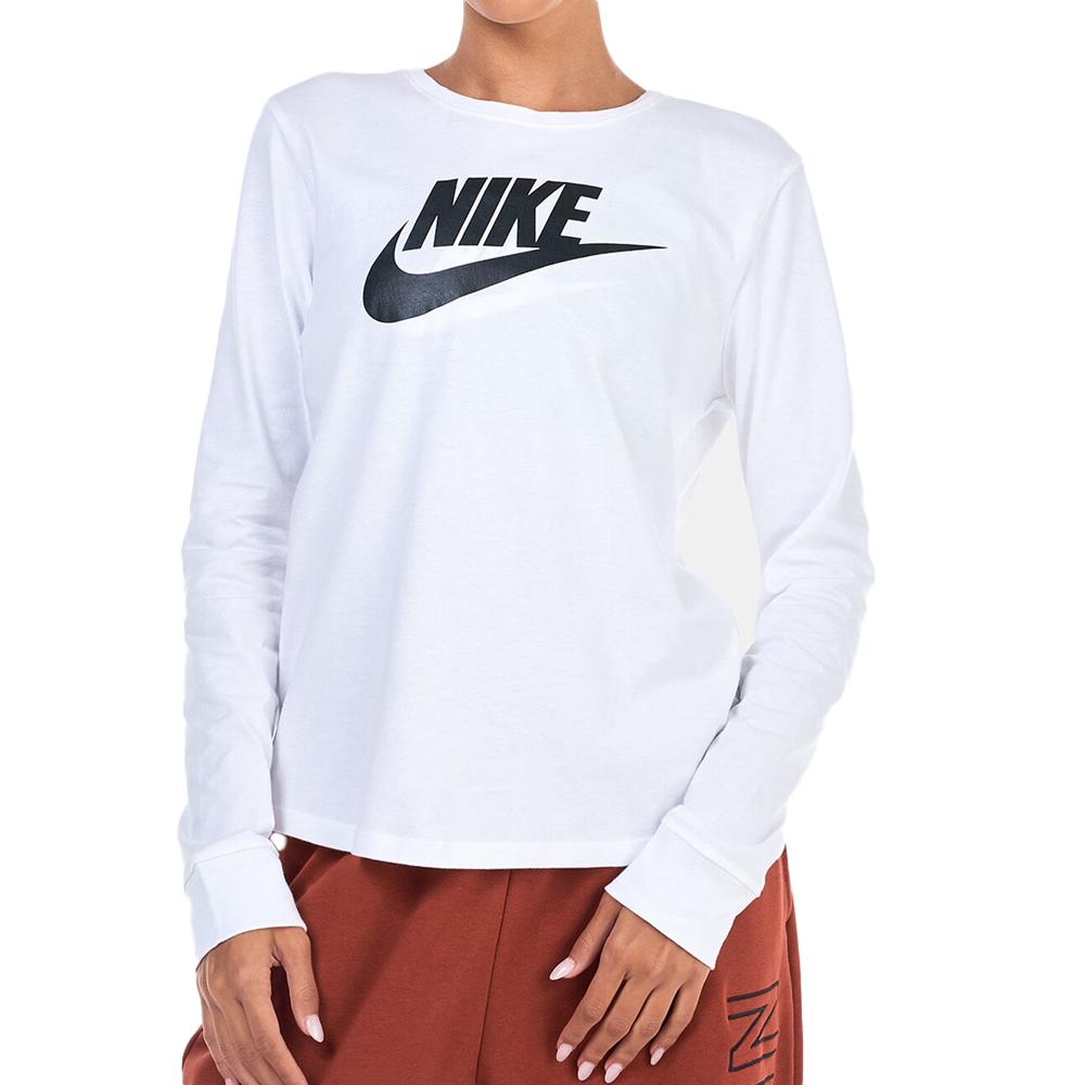 Nike Ftra Women's White Long Sleeve T-Shirt affordable