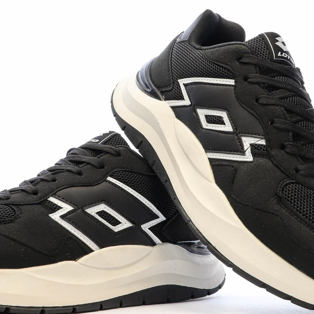 Lotto Twenty6 Black/White Men's Sneakers Photo of the Espace des Marques %store% store - view of %key%