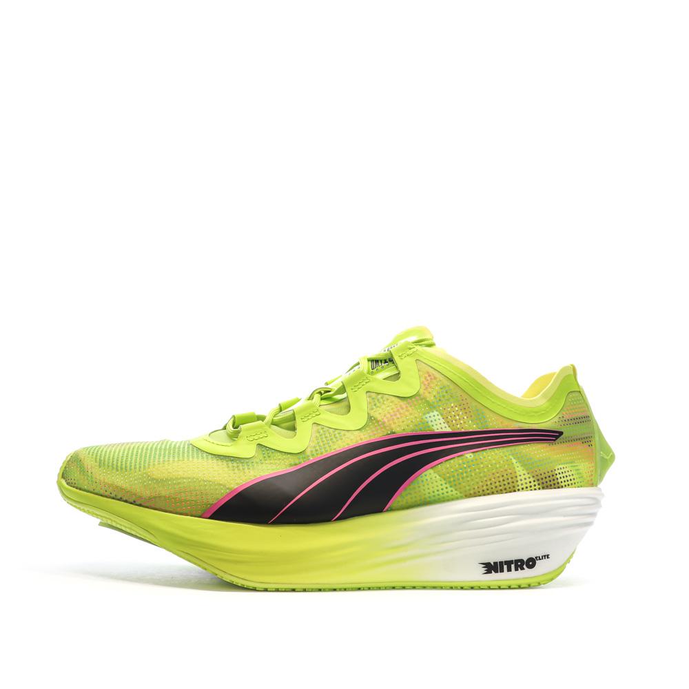 Zapatillas Puma Running Amarillo Mujer Fast Nitro barato