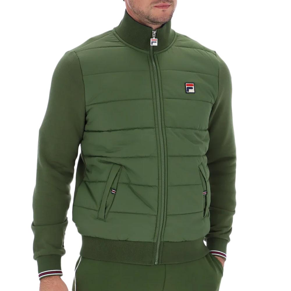 Chaqueta de pluma Fila Malachi Verde, Hombre barato