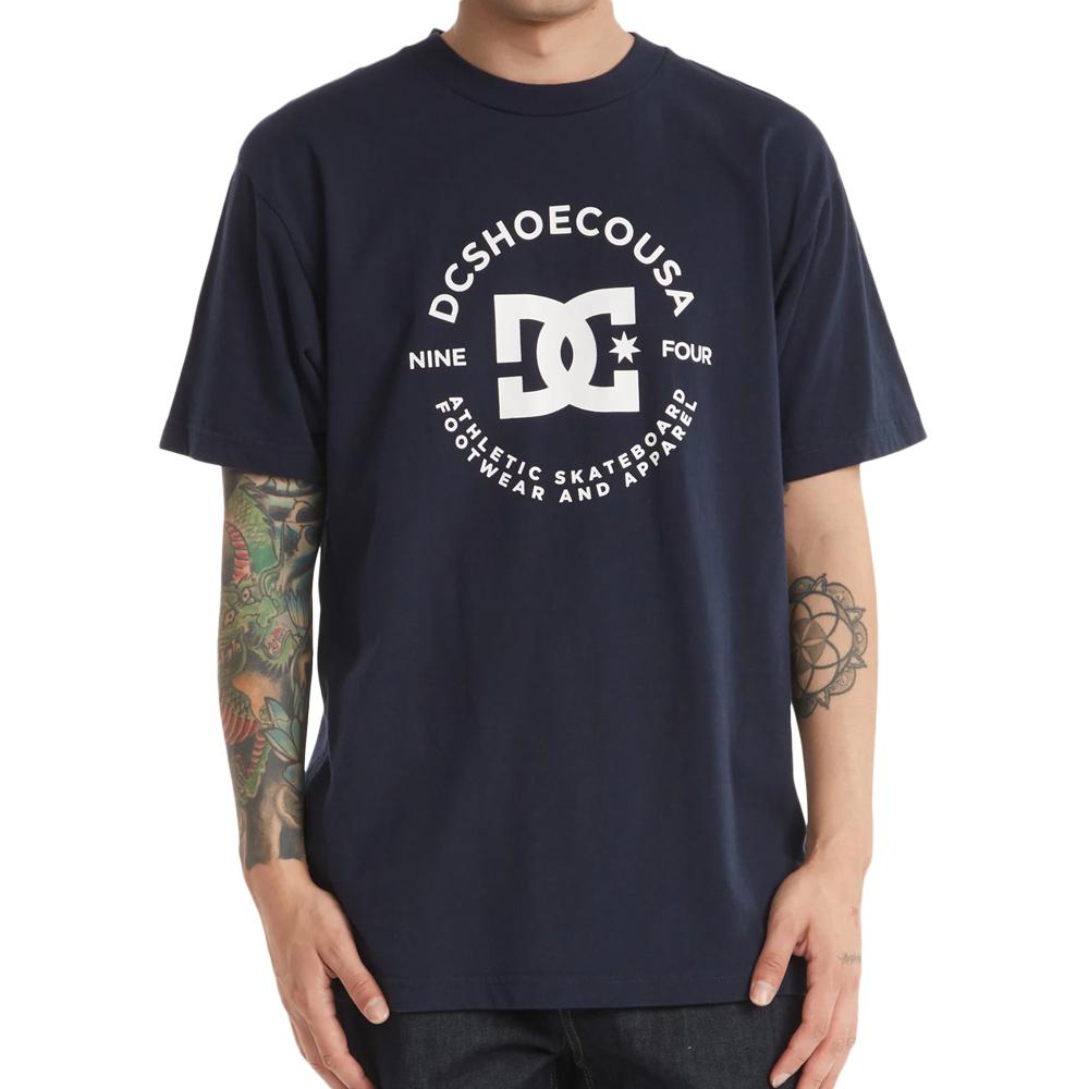 Men’s Navy Blue T-Shirt by DC Shoes Pilot affordable