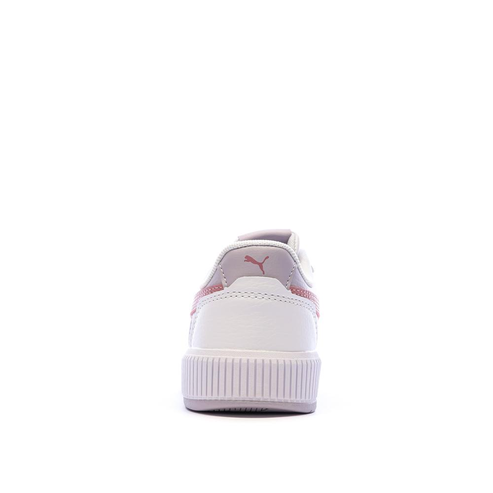 Zapatillas Puma Carina Mia Blanco/Malva, Niña ver 3