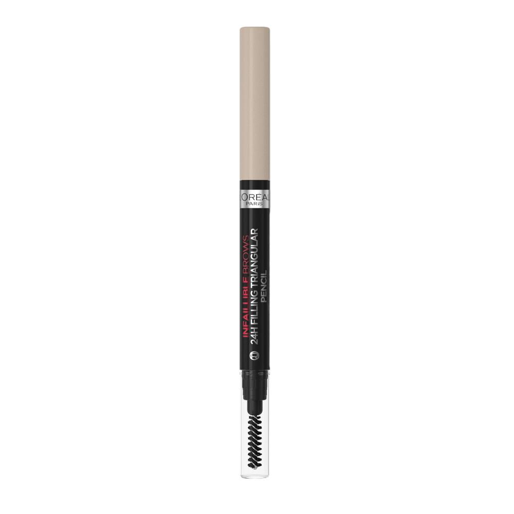 Lápiz de cejas L'Oréal Paris Infaillible 24H Filling Triangular Pencil 8.0 Light barato