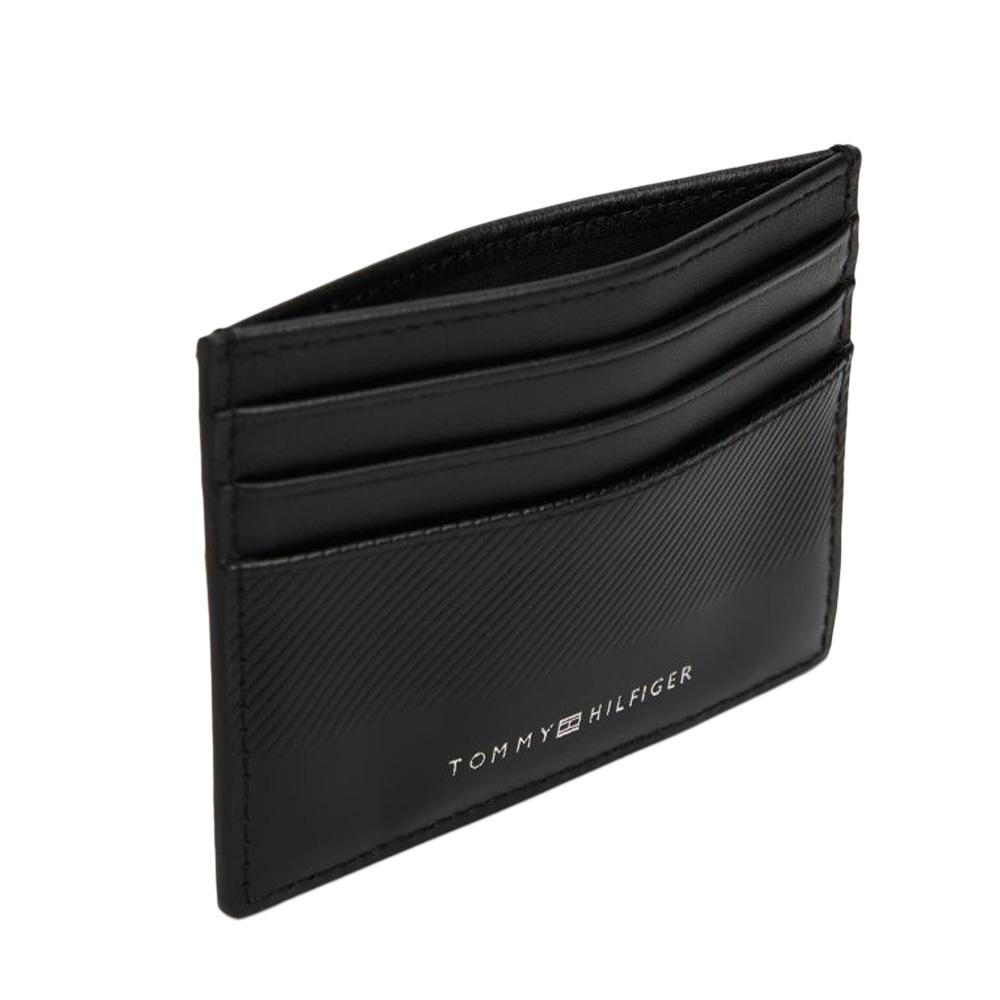 Black Men's Card Case Tommy Hilfiger Foundation Photo of the Espace des Marques %store% store - view of %key%