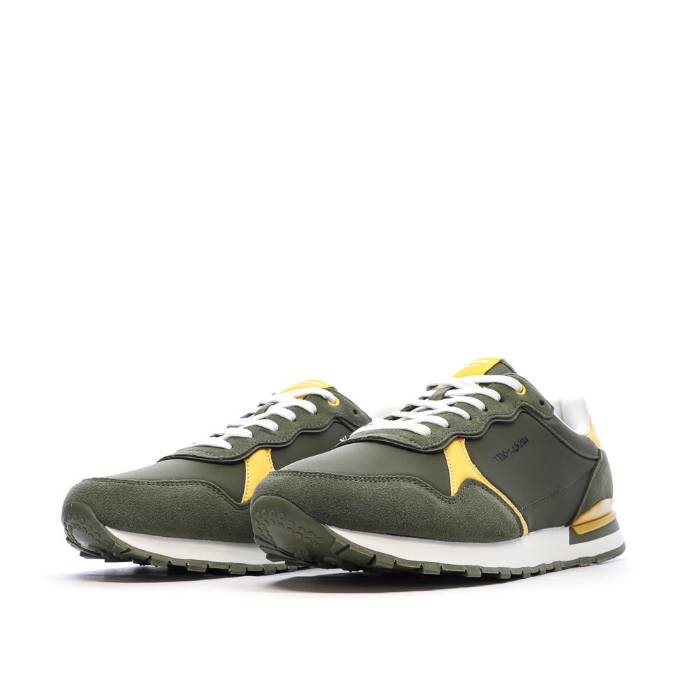 Herren-Sneaker in Khaki/Gelb von Teddy Smith 120667 Ansicht 6