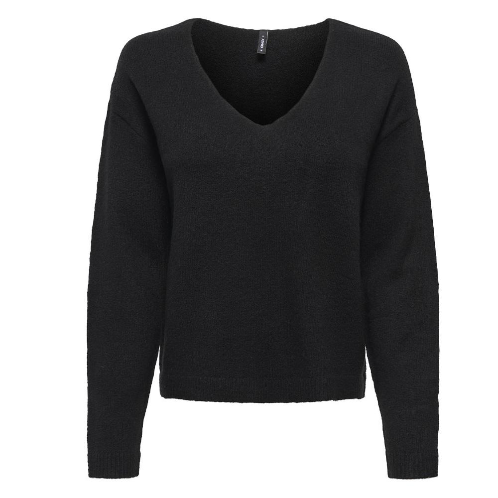 Schwarzer Damenpullover Only Veoni günstig