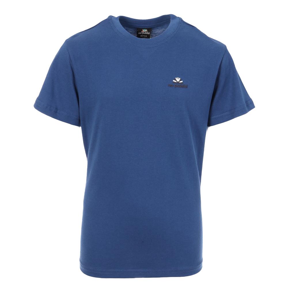 Niños Camiseta Azul No Publik Pequeño ver 2