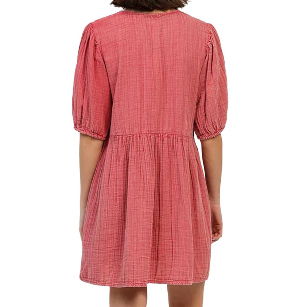 Robe Rose Femme An'ge Mia vue 2