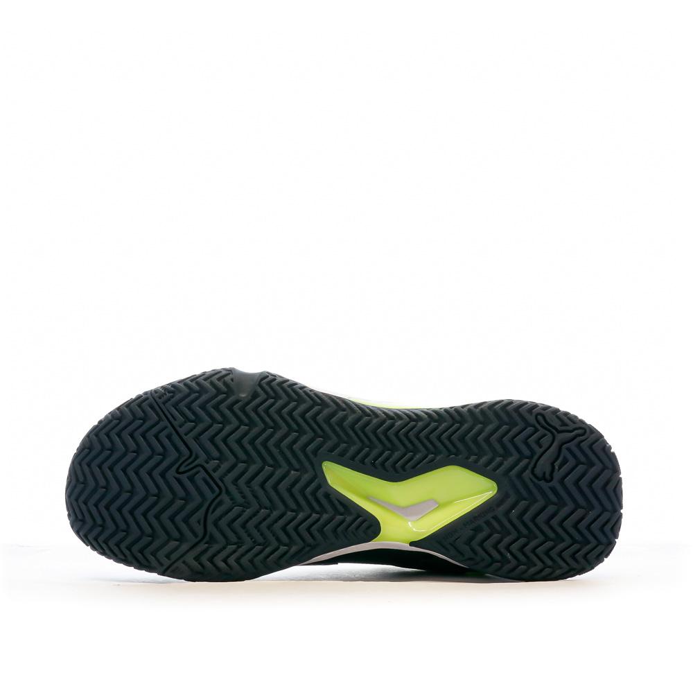 Padel Shoes Black/Yellow Men's Puma Solarcourt Photo of the Espace des Marques %store% store - view of %key%