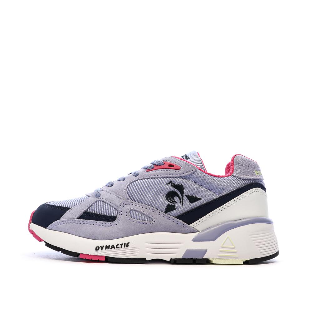 Baskets Gris Femme Le Coq Sportif R850 pas cher
