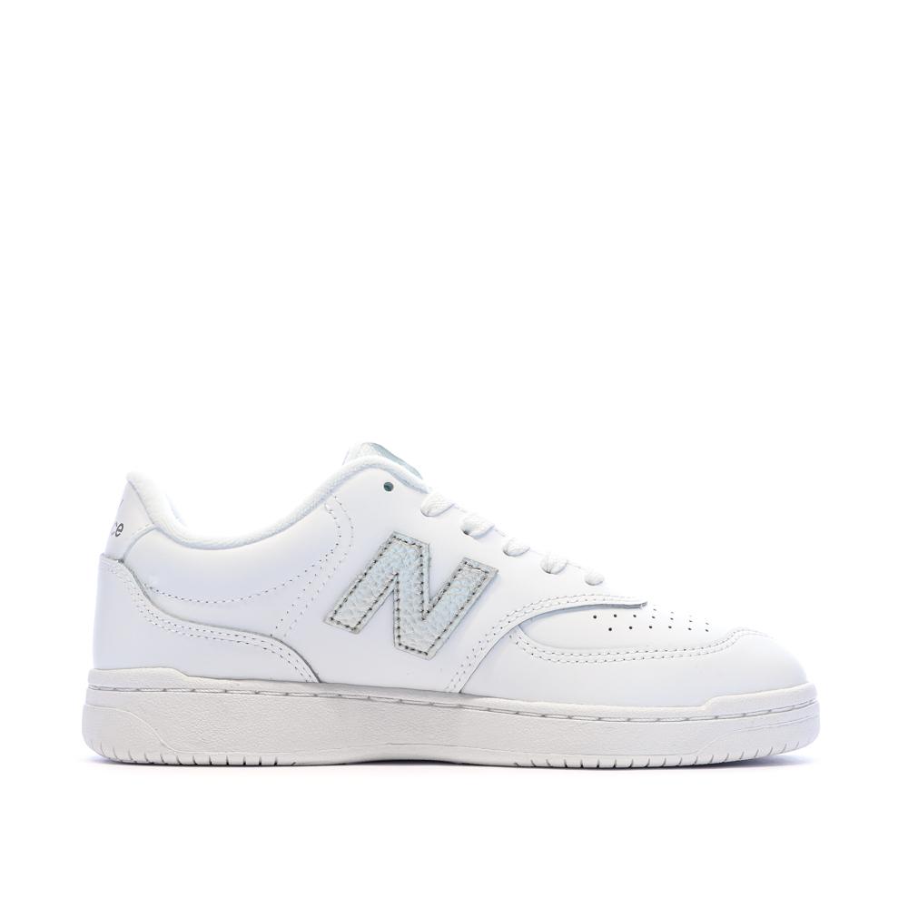 New Balance W080 Unisex White Trainers Photo of the Espace des Marques %store% store - view of %key%