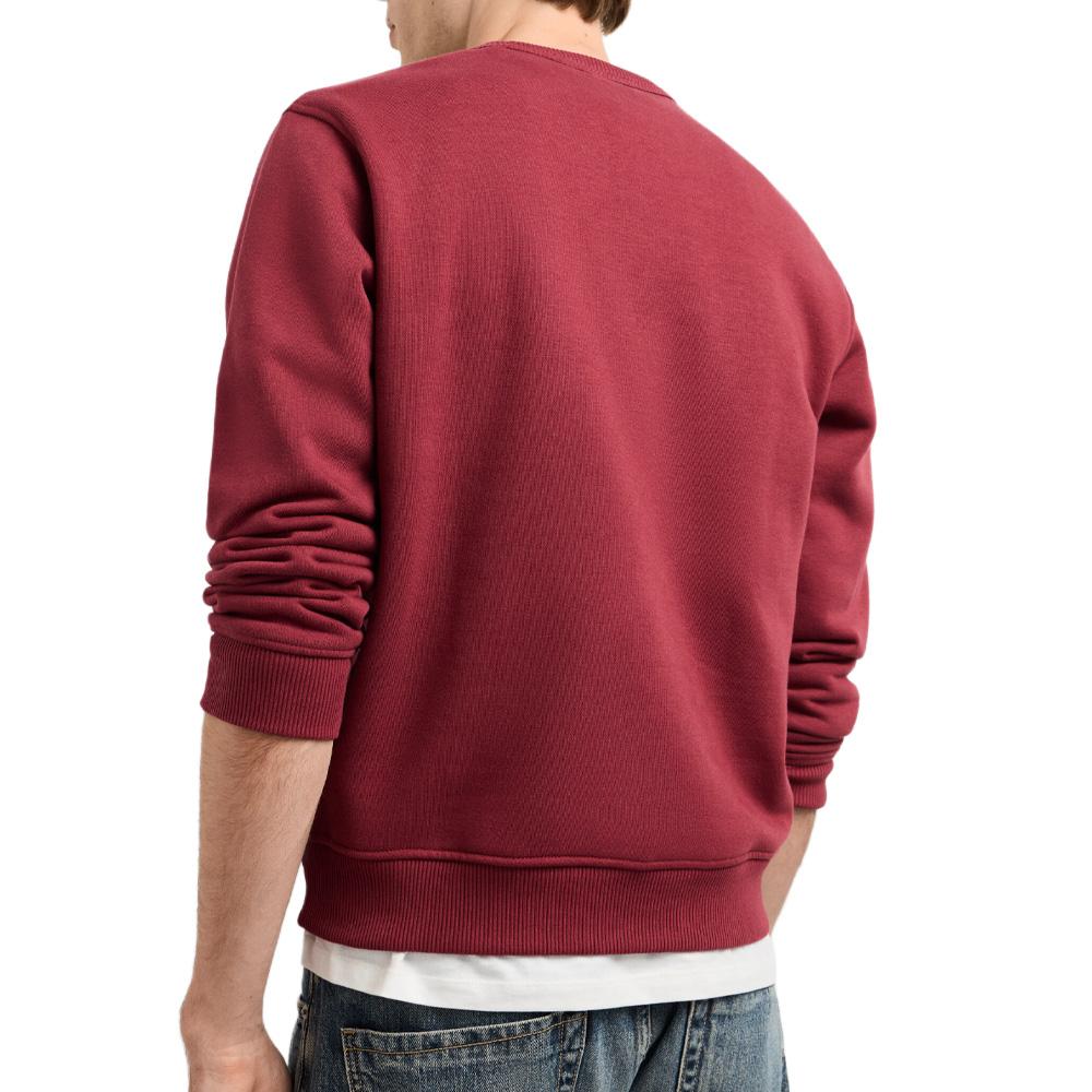 Sudadera burdeos para hombre Pepe Jeans Jefferson ver 2
