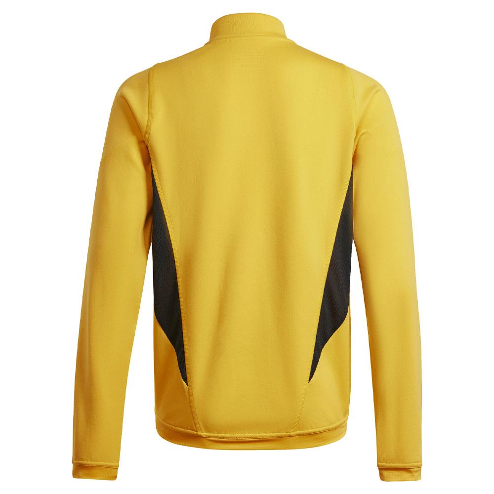 Juventus Children's yellow 1/4 zip sweatshirt Adidas 2023 Photo of the Espace des Marques %store% store - view of %key%