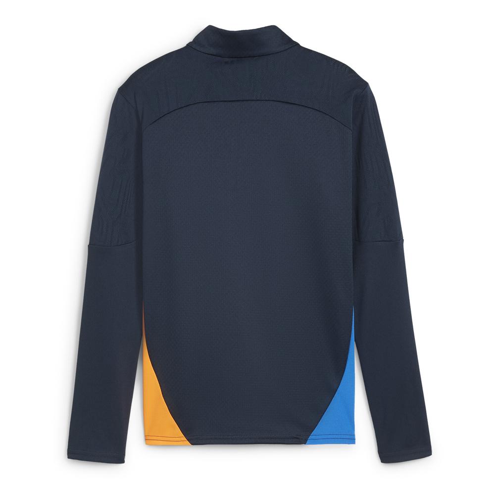 OM Sweat 1/4 Zip Training Navy Junior Puma 2024/2025 Photo of the Espace des Marques %store% store - view of %key%