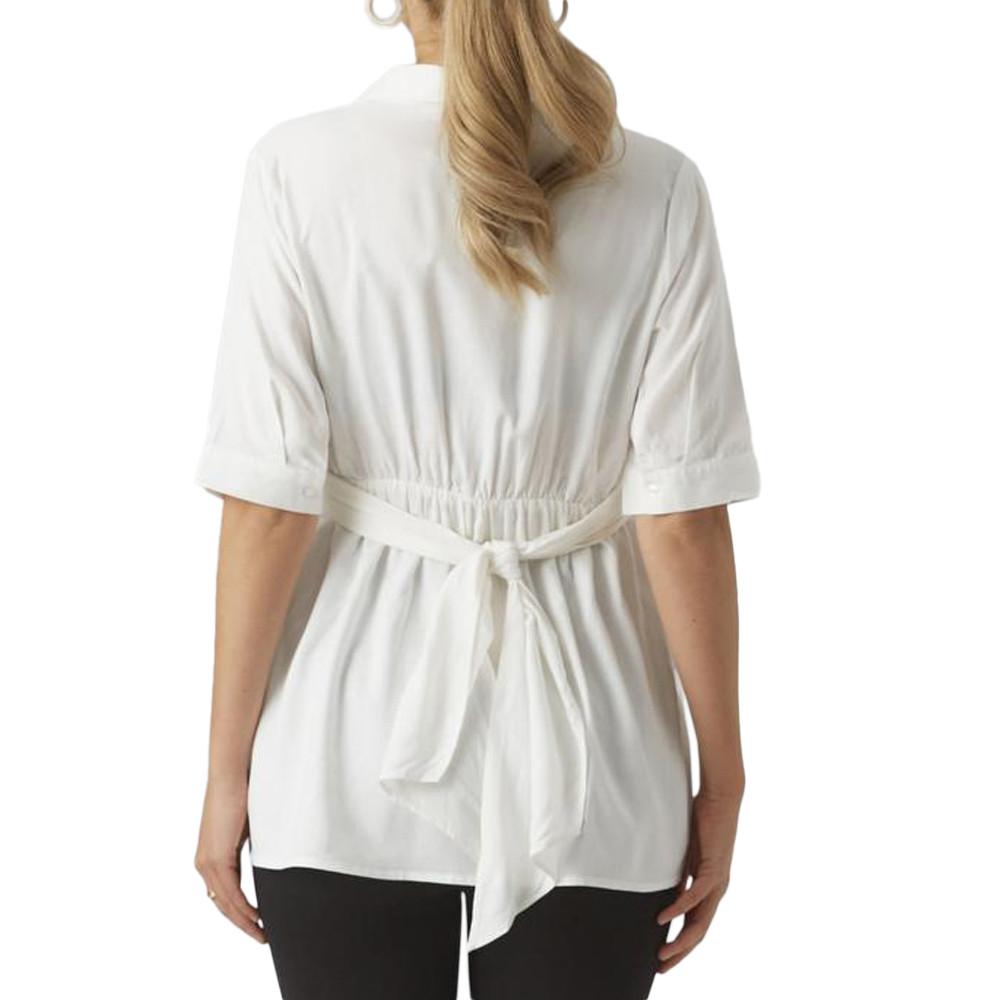 Mamalicious Leline Women's White Blouse Photo of the Espace des Marques %store% store - view of %key%