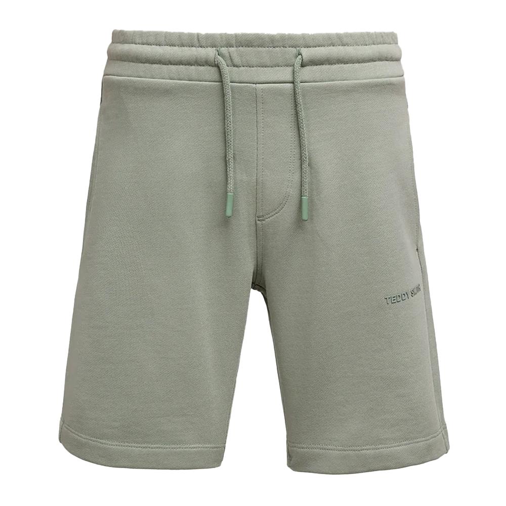 Pantalón corto verde claro para niño Teddy Smith Narky barato