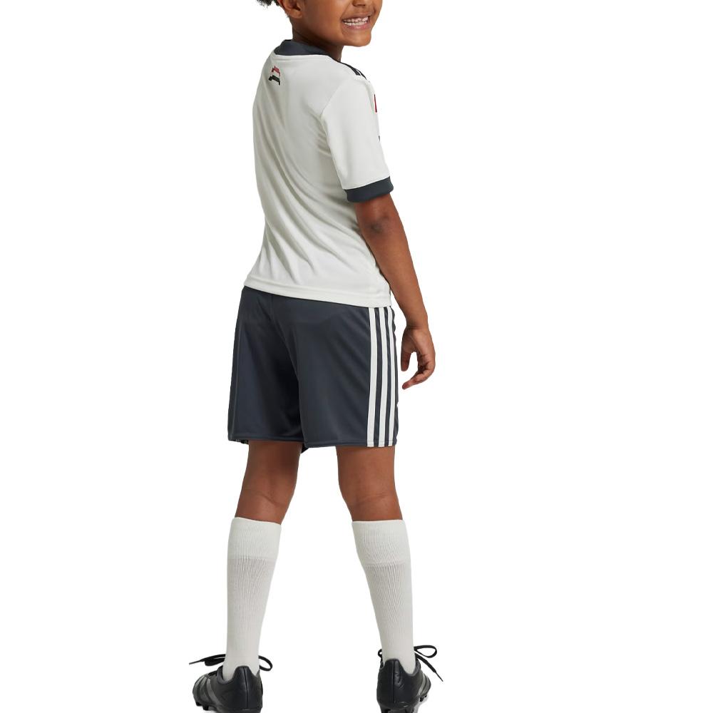 Manchester United Adidas Conjunto de niño blanco/gris/rojo 24/25 ver 2