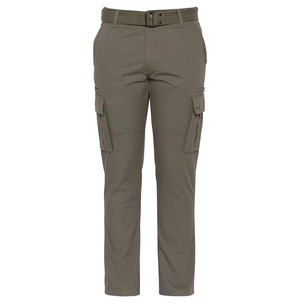 Schott TRASSAULT Herren-Hose in Khaki mit fließendem Schnitt günstig