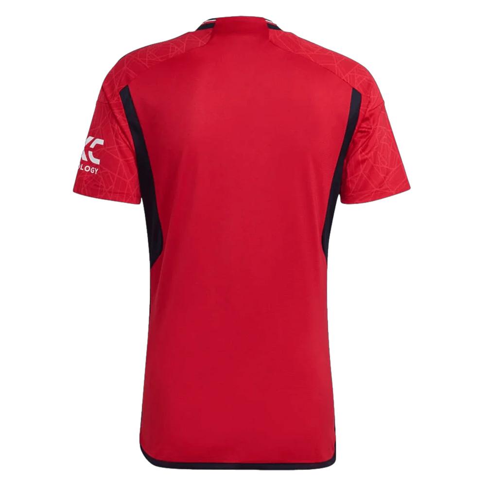 Camiseta réplica Adidas 2023/2024 del Manchester United para hombre ver 2