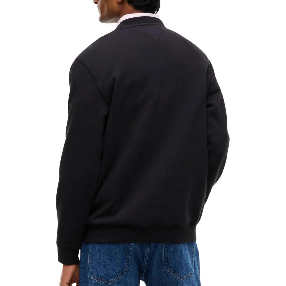 Tommy Hilfiger Men’s Navy Crew Neck Sweatshirt with Badge Photo of the Espace des Marques %store% store - view of %key%