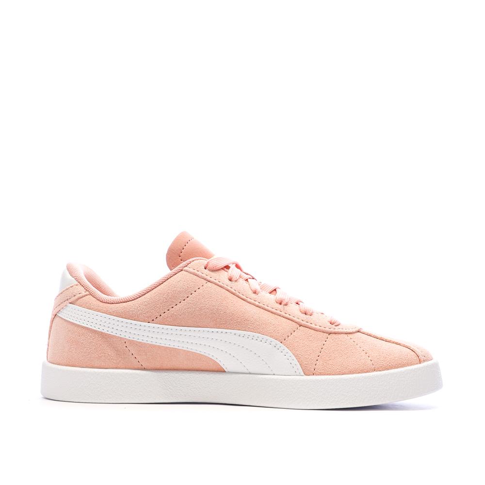 Zapatillas Puma Club Rosa Coral Niña ver 2