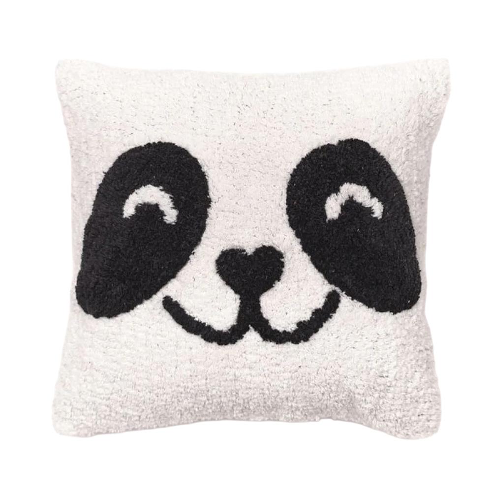 White/Black Panda Cushion Today 40/40 Cotton affordable