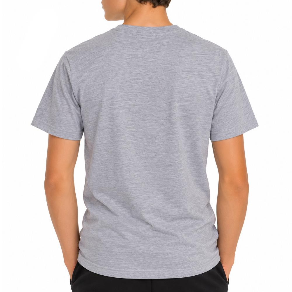 T-Shirt Gris Garçon Champion Embroidery vue 2