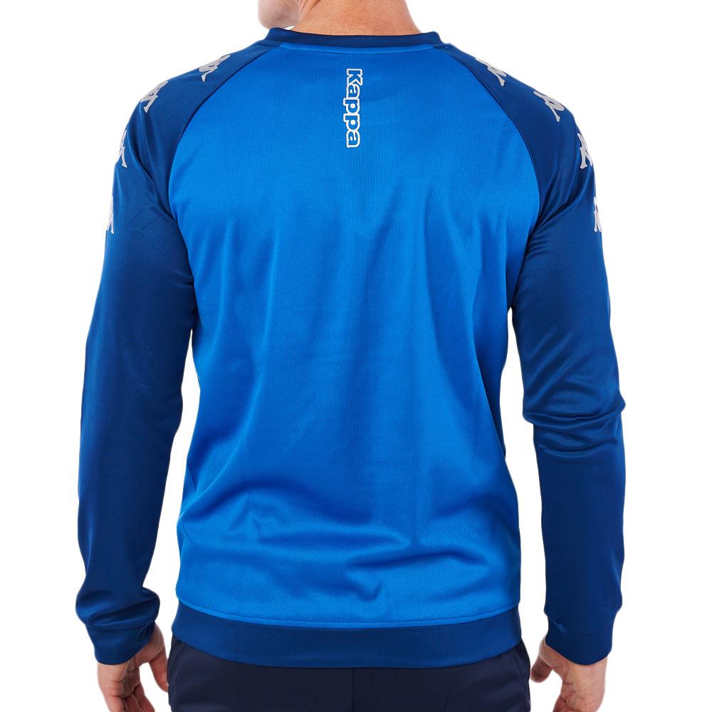 Kappa Parma Men's Blue Training Sweatshirt Photo of the Espace des Marques %store% store - view of %key%
