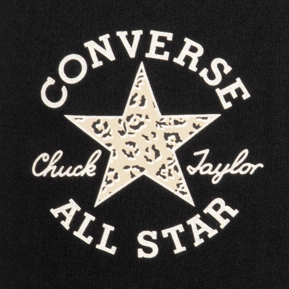 Schwarze Leggings Mädchen Converse Ruched Leggings Ansicht 3