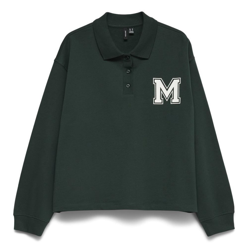 Women’s Green Polo Shirt by Vero Moda Vmfotaia affordable