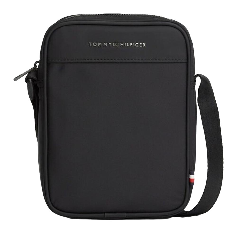 Sacoche Noire Homme Tommy Hilfiger Repreve M14150 pas cher
