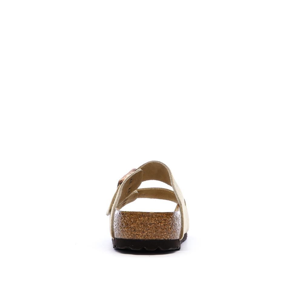 Sandales Latte Mixte Birkenstock Arizona vue 3