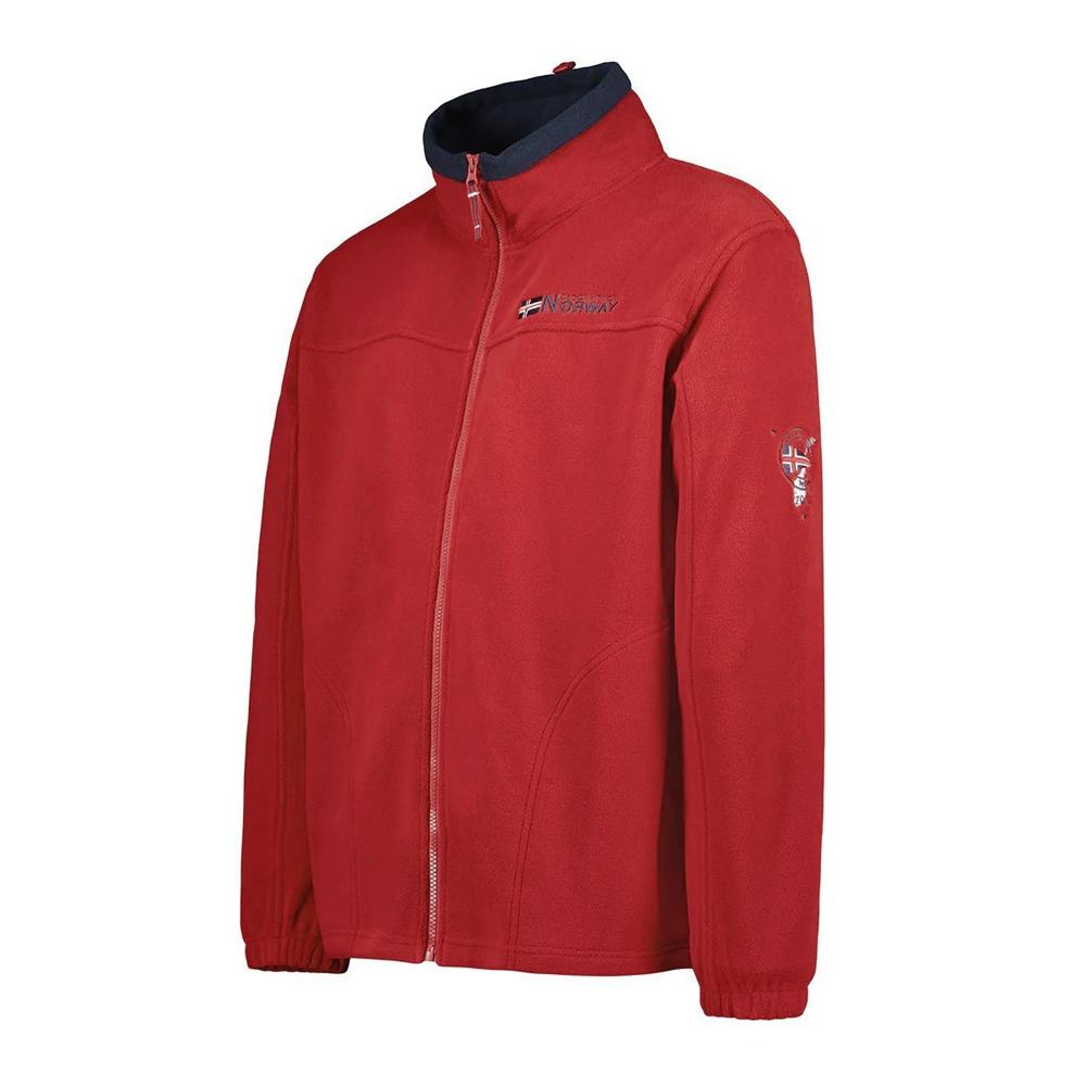 Fleecejacke Rot Mann Geographical Norway Tamazonie Ansicht 3
