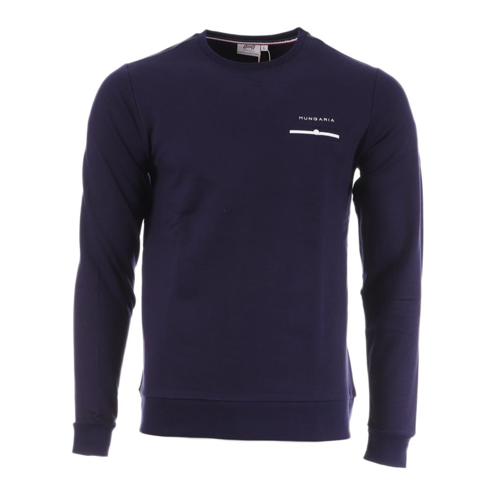 Hungaria Milos Sudadera azul marino para hombre barato