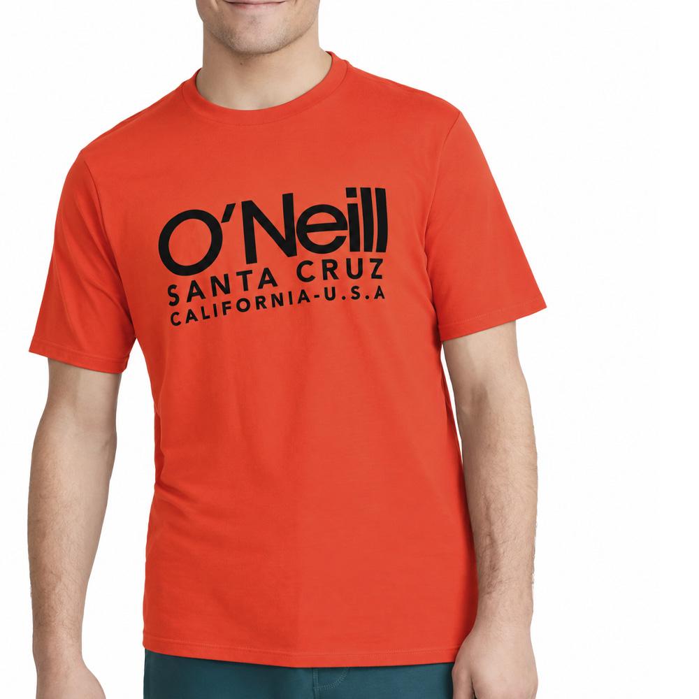 T-Shirt Orange/Noir Homme O'Neill Cali pas cher