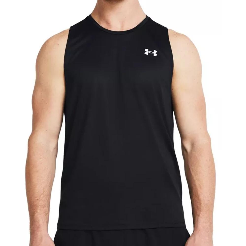 Men's black tank top Under Armour Tech affordable