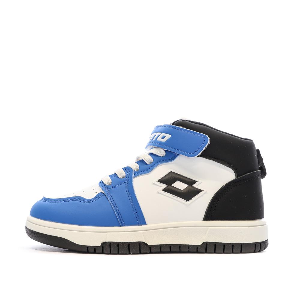 Zapatillas Lotto Ravenne Azul/Negro Niño barato