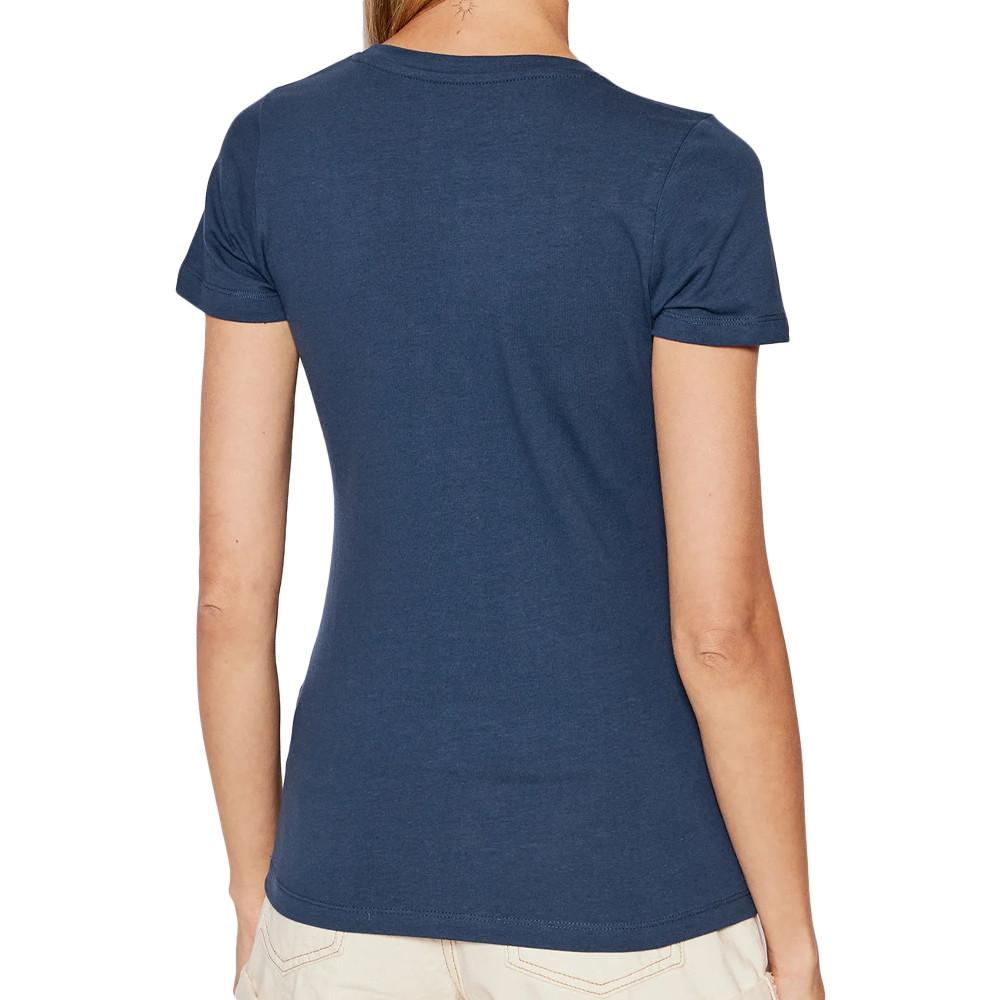Marine T-Shirt Frau Pepe Jeans New Virginia Ansicht 2