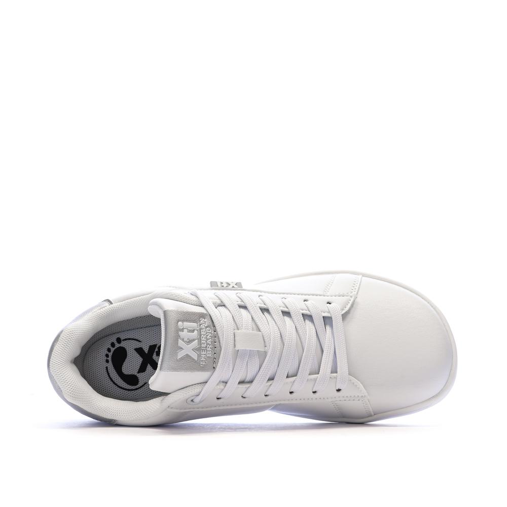 Women’s White/Silver Trainers Xti Plata Photo of the Espace des Marques %store% store - view of %key%