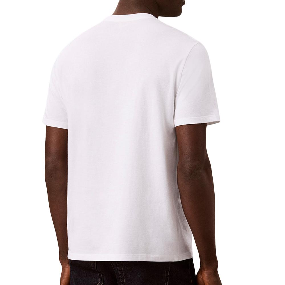 Weißes Herren-T-Shirt von Calvin Klein Jeans, verpackt Ansicht 2