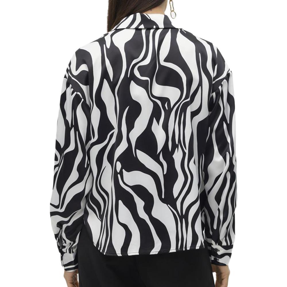 Vero Moda Women's Black/White Merle Shirt Photo of the Espace des Marques %store% store - view of %key%