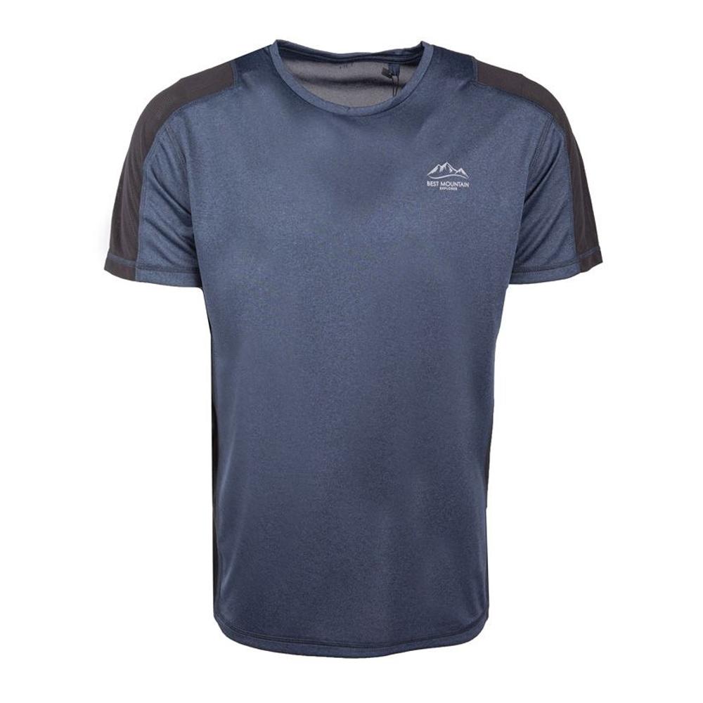 Camiseta Hombre Azul Marino Best Mountain Rando 06 barato