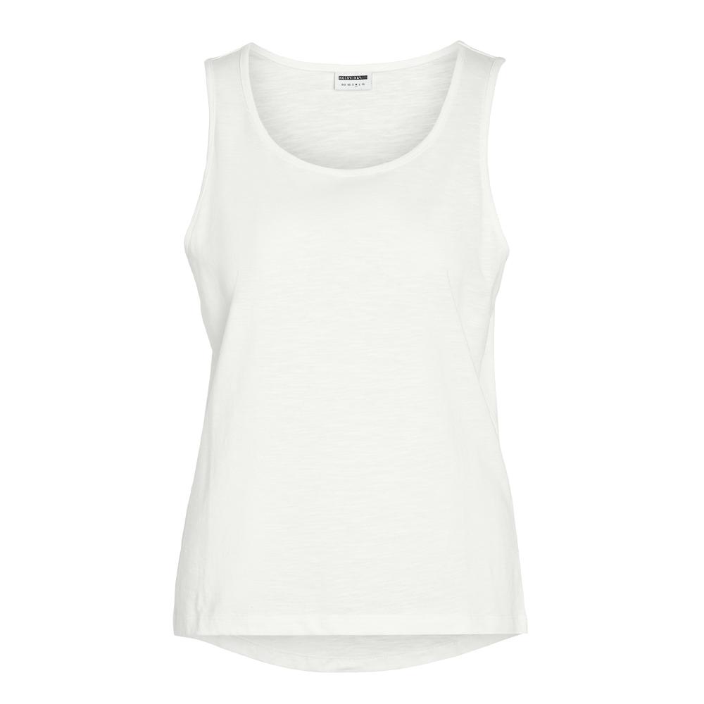 Camiseta de tirantes blanca para mujer Noisy May Mathilde barato