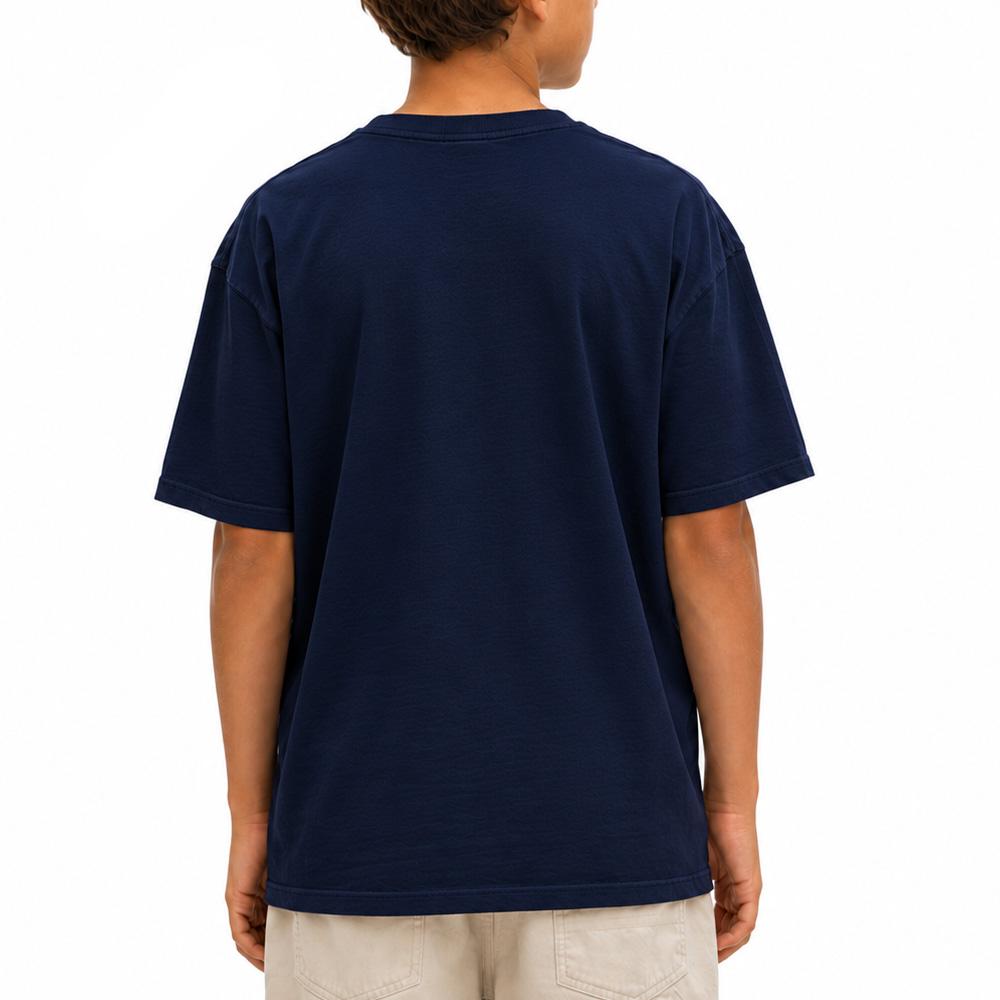 Marineblaues T-Shirt für Jungen von Paname Brothers bei Uniqlo Ansicht 2