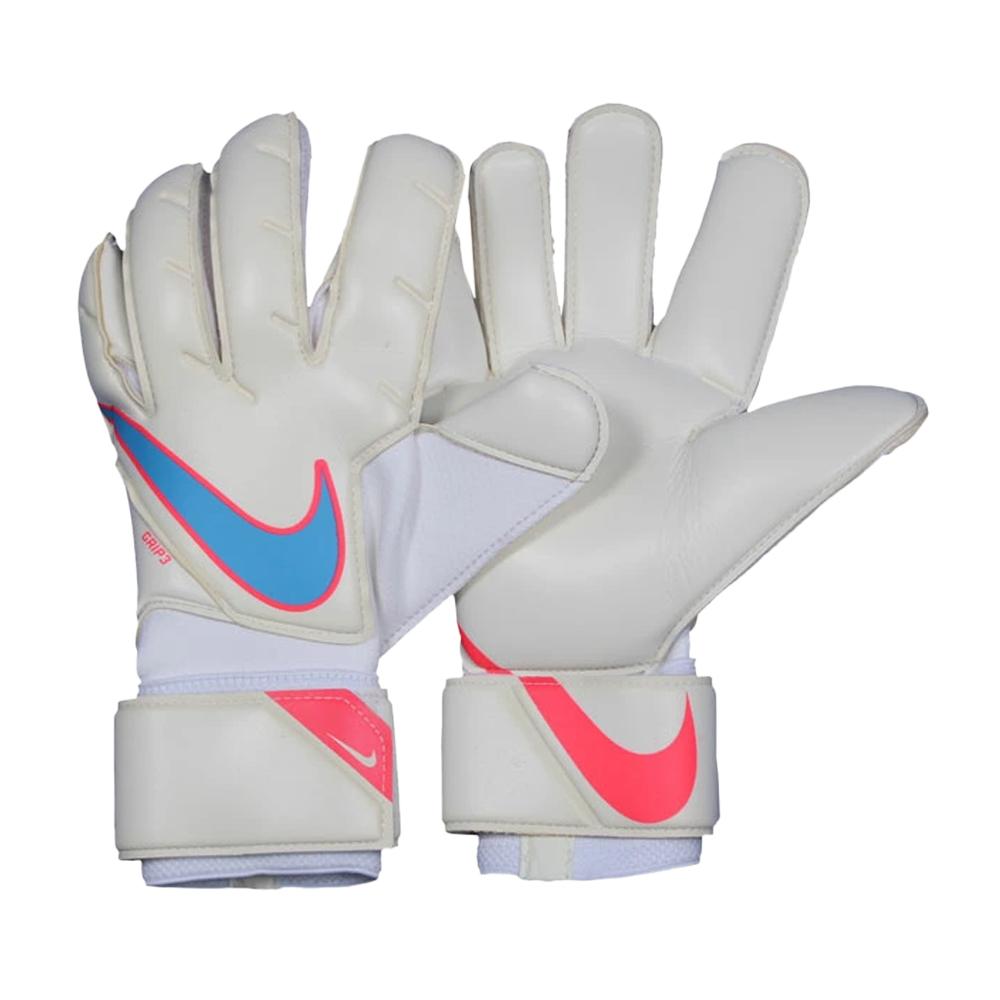 Nike Men's White/Red Football Gloves CN5651 affordable