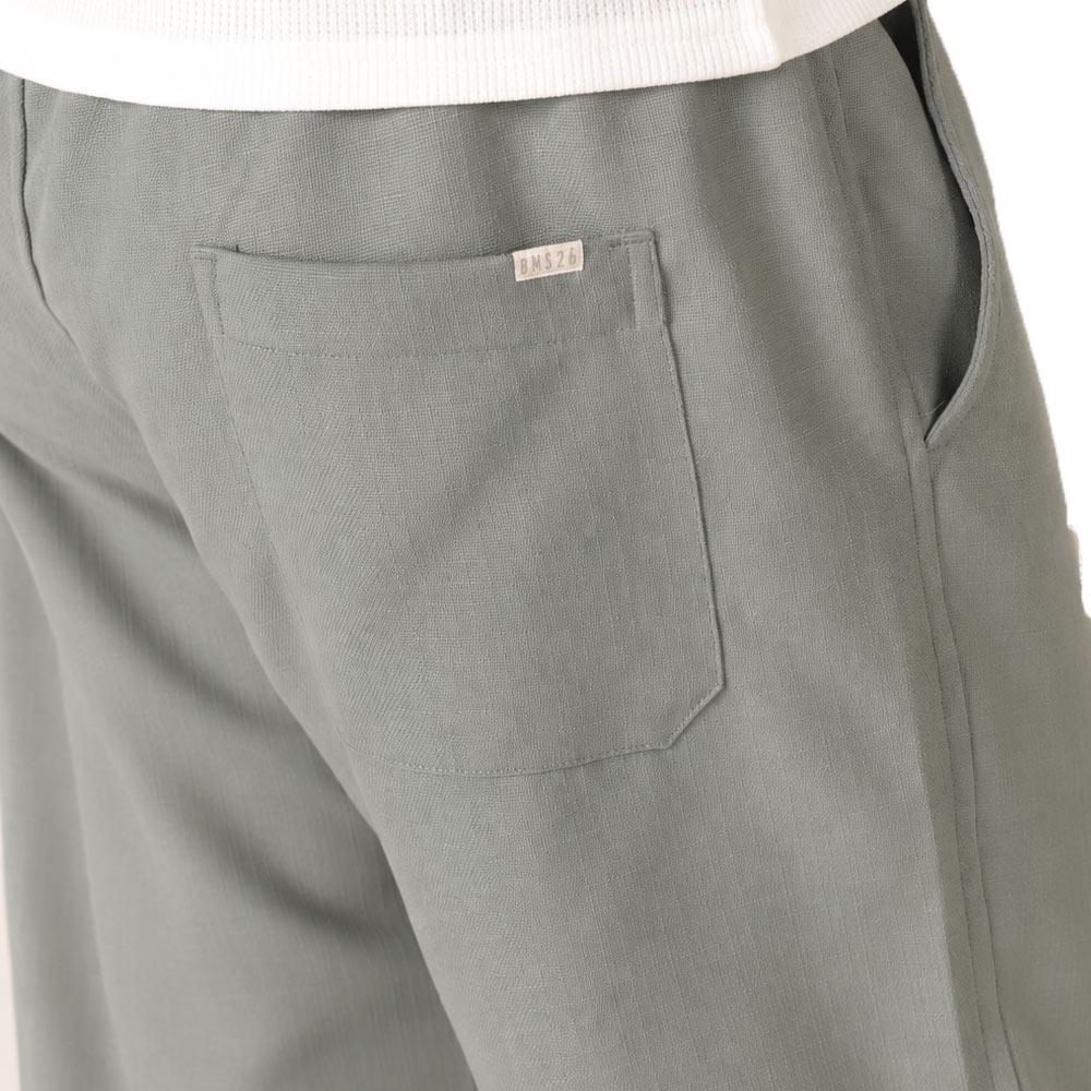 Pantalón holgado verde para hombre RMS26 Texture ver 2